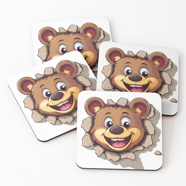 Item preview, Cute Bear Sticker designed and sold by NicolasGlowArt.