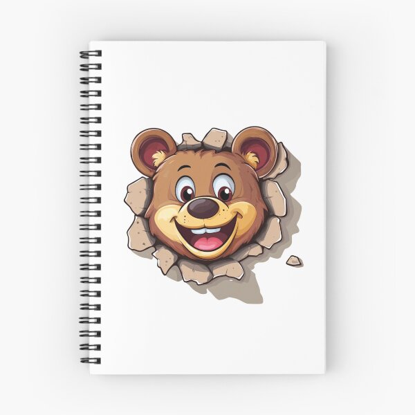 Item preview, Cute Bear Sticker designed and sold by NicolasGlowArt.
