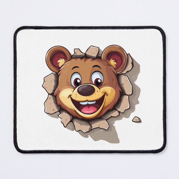 Item preview, Cute Bear Sticker designed and sold by NicolasGlowArt.