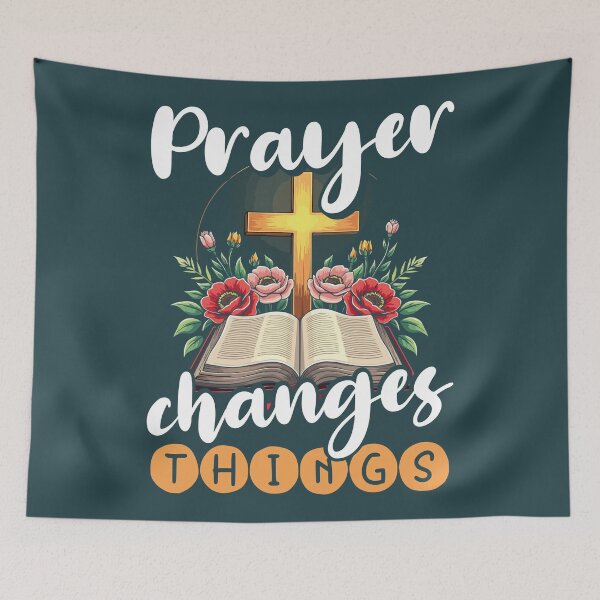 Item preview, Christian Bible Study Prayer Changes Things Power of Prayers designed and sold by Maljonic.