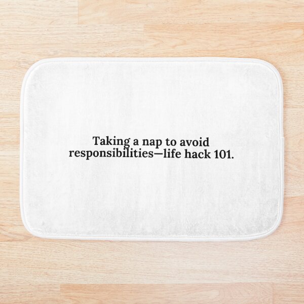 Item preview, Tomar una siesta para evitar responsabilidades designed and sold by Sarzel.