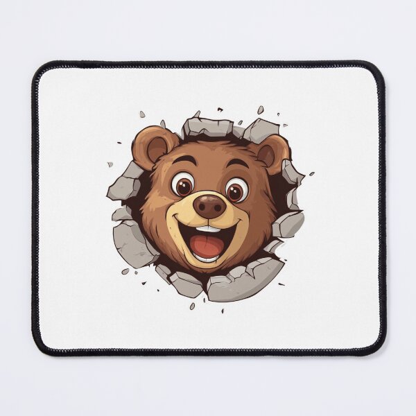 Item preview, Cartoon Cute Bear designed and sold by NicolasGlowArt.