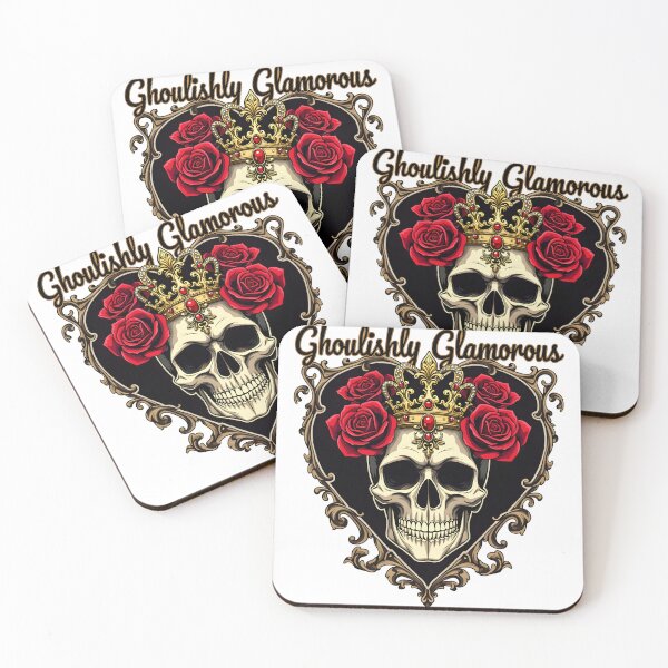 Item preview, Ghoulishly Glamorous" Halloween Elegance Design designed and sold by  MAD's Recreation Studio.