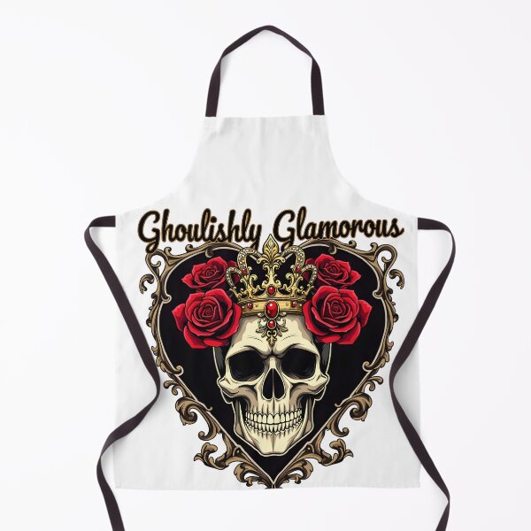 Item preview, Ghoulishly Glamorous" Halloween Elegance Design designed and sold by MAD's Recreation Studio.