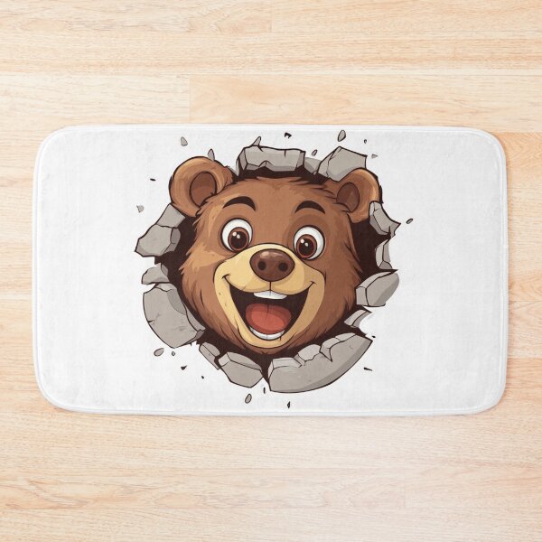 Item preview, Cartoon Cute Bear designed and sold by NicolasGlowArt.