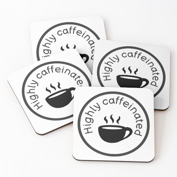 Item preview, Love coffee Highly caffeinated designed and sold by My Favorite Store.