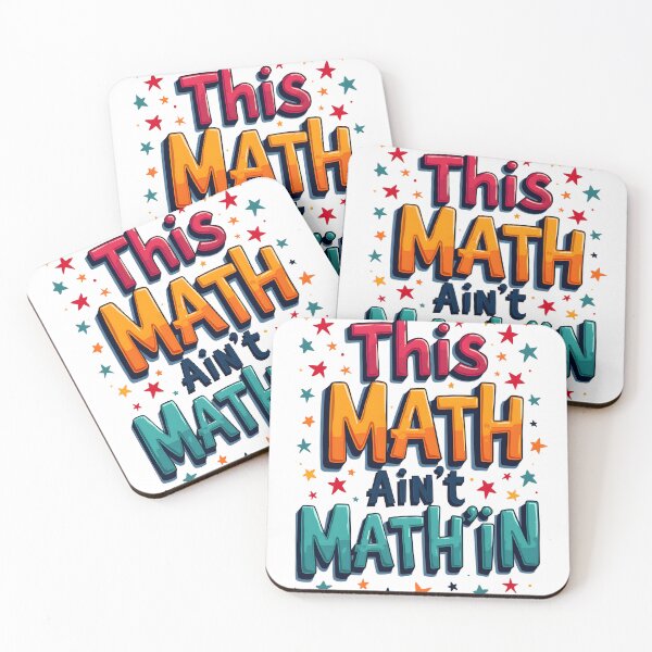 Item preview, "This Math Ain't Math'in" designed and sold by GorillaGrodd.