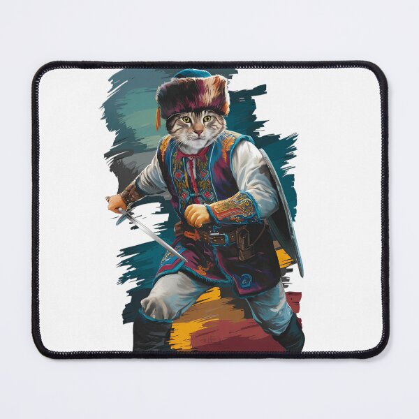Item preview, Samurai cat designed and sold by Baraa Ahmed.