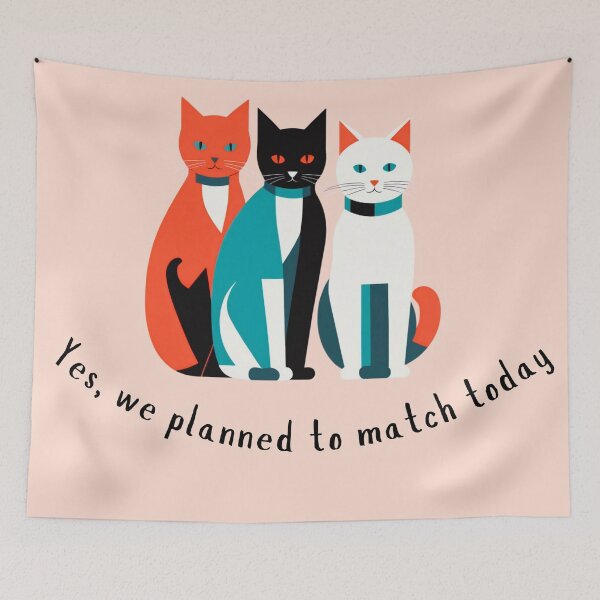 Item preview, Colorful Cat Coordination designed and sold by Mehwish.
