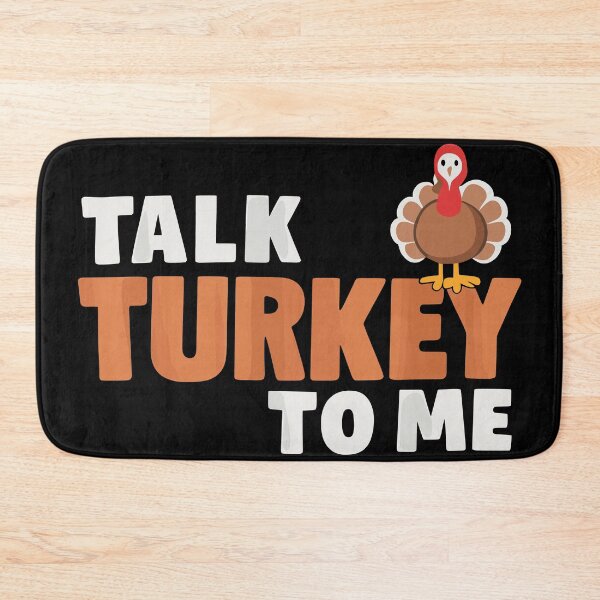 Item preview, Talk Turkey to Me Funny Thanksgiving designed and sold by Quirky Shirts.