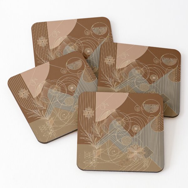 Item preview, Boho Abstract Background - 12 designed and sold by Acabee.