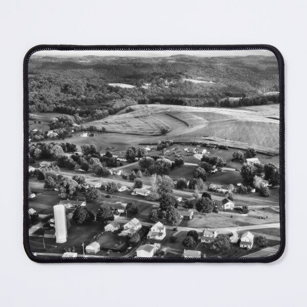Item preview, New Bethlehem, Pennsylvania From An Ultralight In Black and White designed and sold by Kay Brewer.