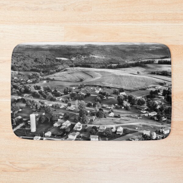 Item preview, New Bethlehem, Pennsylvania From An Ultralight In Black and White designed and sold by Kay Brewer.