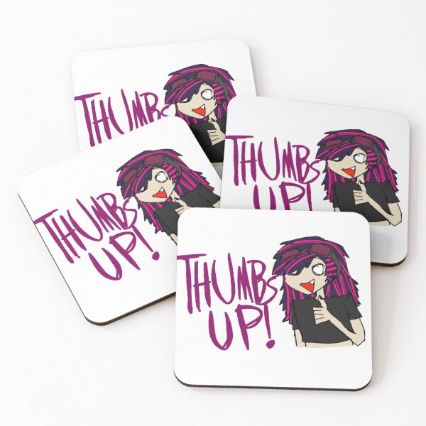 Item preview, Thumbs up scene girl designed and sold by block-studios.