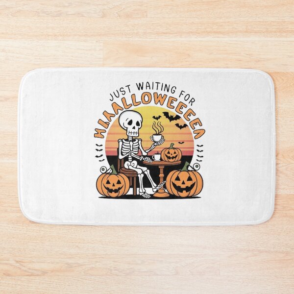 Item preview, funny Skeleton Spooky Halloween pumpkin party horror lovers scary face designed and sold by BHMARTS.