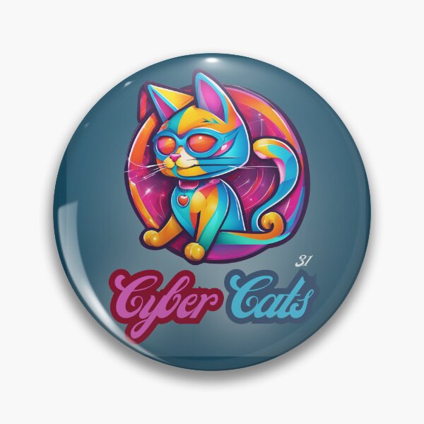 Item preview, Cyber Cats - Cyber Cat 31 designed and sold by Monika Turemka.