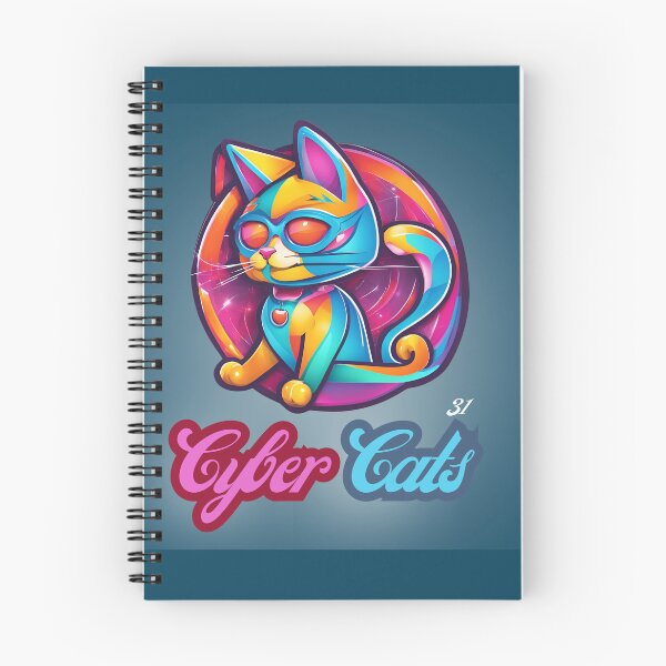 Item preview, Cyber Cats - Cyber Cat 31 designed and sold by Monika Turemka.