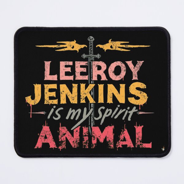 Item preview, Leeroy Jenkins - Spirit Animal- Multi designed and sold by HotleadDesigns.