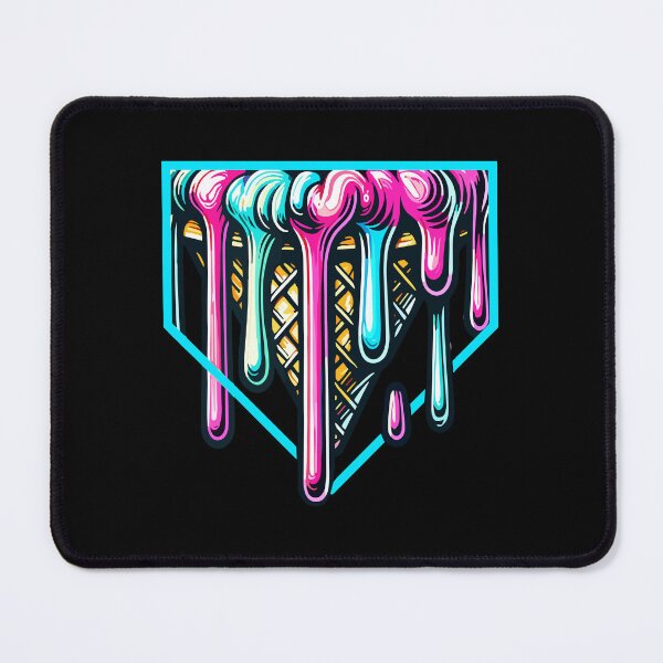Item preview, Baseball Home Plate Drip 2 Ice-Cream for Softball designed and sold by CreativePodArt.