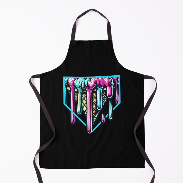 Item preview, Baseball Home Plate Drip 2 Ice-Cream for Softball designed and sold by CreativePodArt.