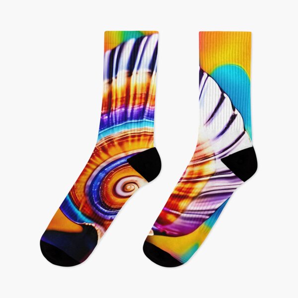 Item preview, Vibrant Seashell Symphony designed and sold by Health And Fitness Posts e-Store.
