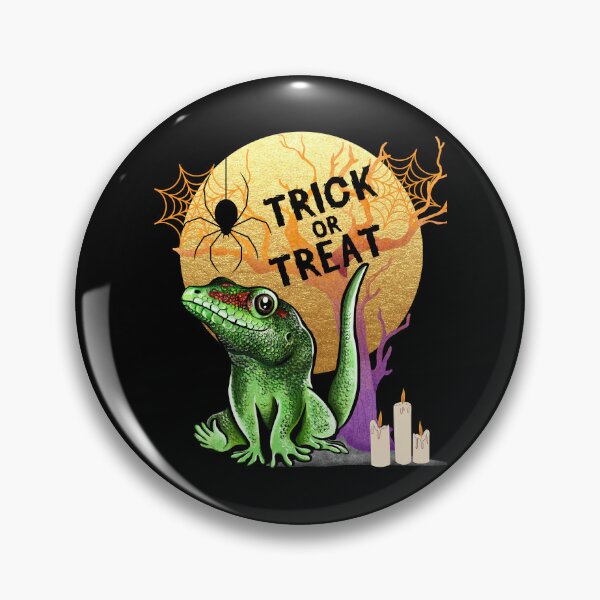 Item preview, Happy Halloween Giant Day Gecko Design designed and sold by BeataY6Art.