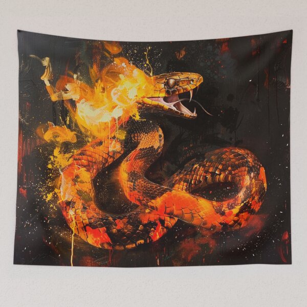 Item preview, Fire Snake designed and sold by JOTAMIKE.