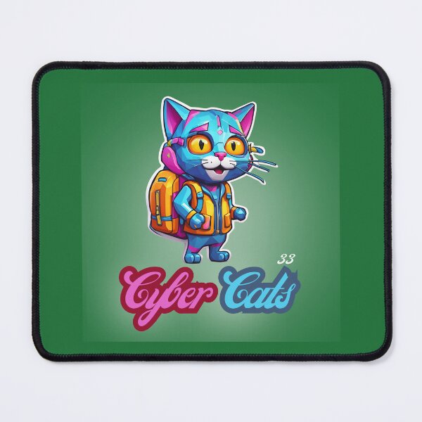 Item preview, Cats - Cyber Cat 33 designed and sold by Monika Turemka.