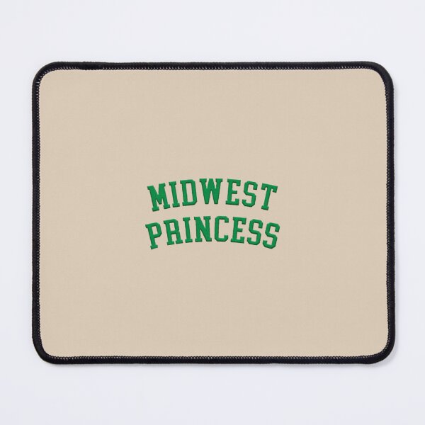 Item preview, Midwest Princess Green Varsity Curved Beveled Typography designed and sold by aestheticqueen.