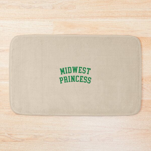 Item preview, Midwest Princess Green Varsity Curved Beveled Typography designed and sold by aestheticqueen.