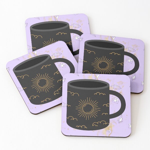 Item preview, Magical Coffee Crystals and Sun Tarot designed and sold by WildWoodlandWitch.