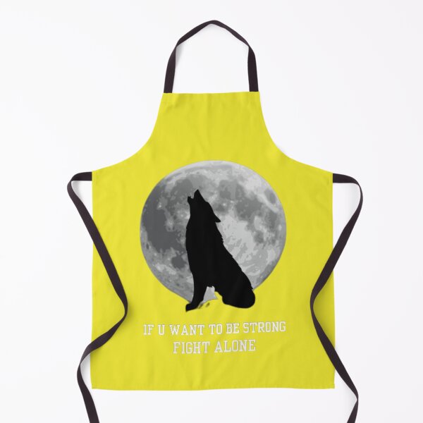 Item preview, wolf, if u want to be strong fight alone. designed and sold by Jimmybyjimmy.