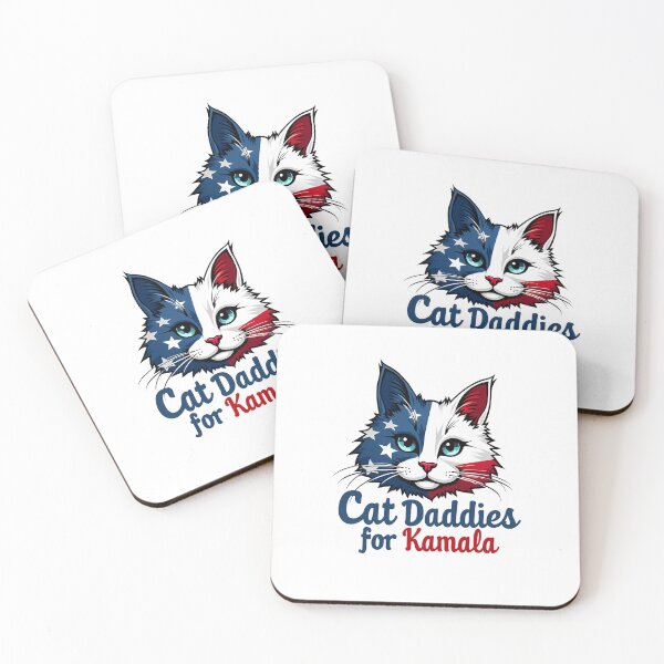 Item preview, Cat Daddies for Kamala designed and sold by Waseemkhan86.