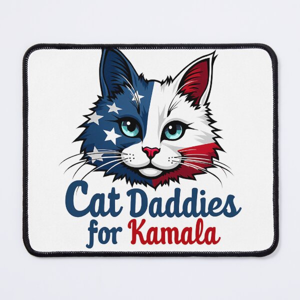 Item preview, Cat Daddies for Kamala designed and sold by Waseemkhan86.