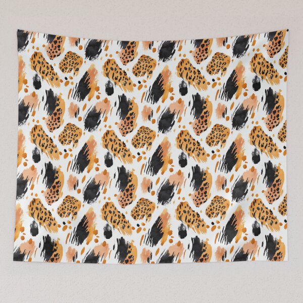 Item preview, Watercolor stains animalistic print designed and sold by 1enchik.