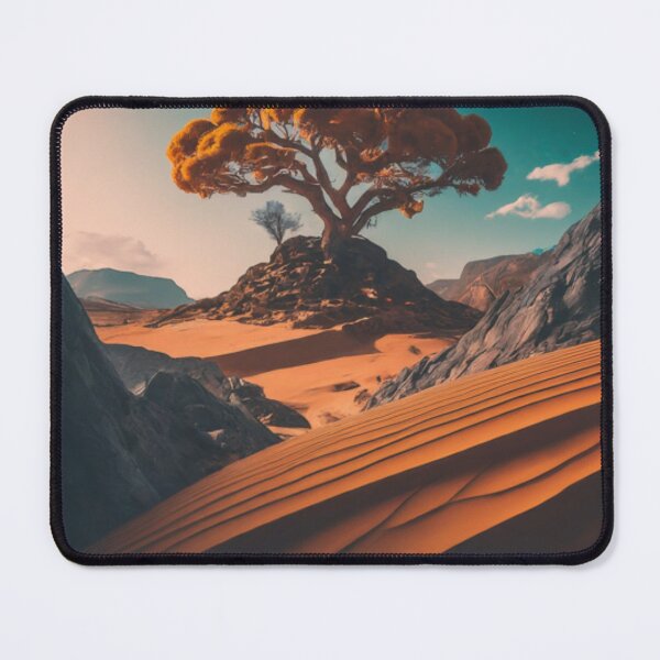 Item preview, Solitary Desert Tree designed and sold by BestArtByArvind.