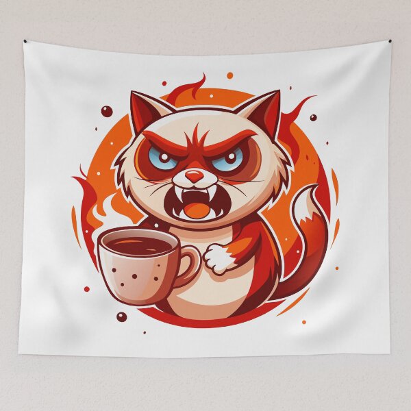 Item preview, angry cat designed and sold by jkrphoto.
