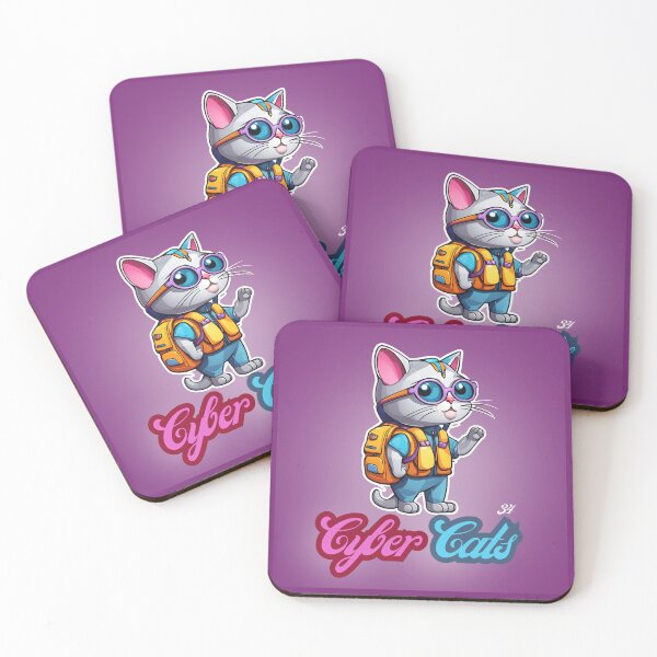 Item preview, Cats - Cyber Cat 34 designed and sold by Monika Turemka.