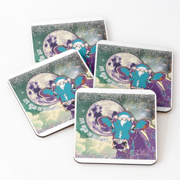 Item preview, The Purple Cow.  It's okay to be purple! designed and sold by dpenn.