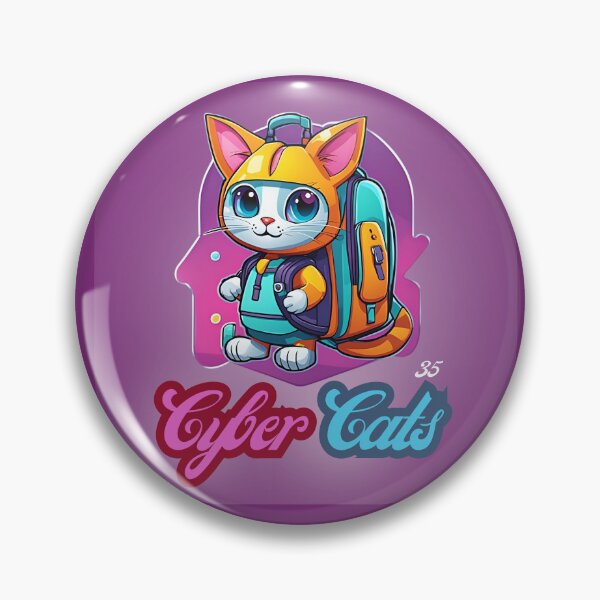 Item preview, Cyber Cats - Cyber Cat 35 designed and sold by Monika Turemka.