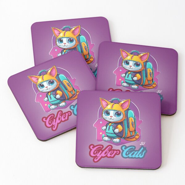 Item preview, Cyber Cats - Cyber Cat 35 designed and sold by Monika Turemka.