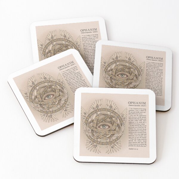 Item preview, The Watchers - The Ofanim/Thrones designed and sold by PatronesKawai.