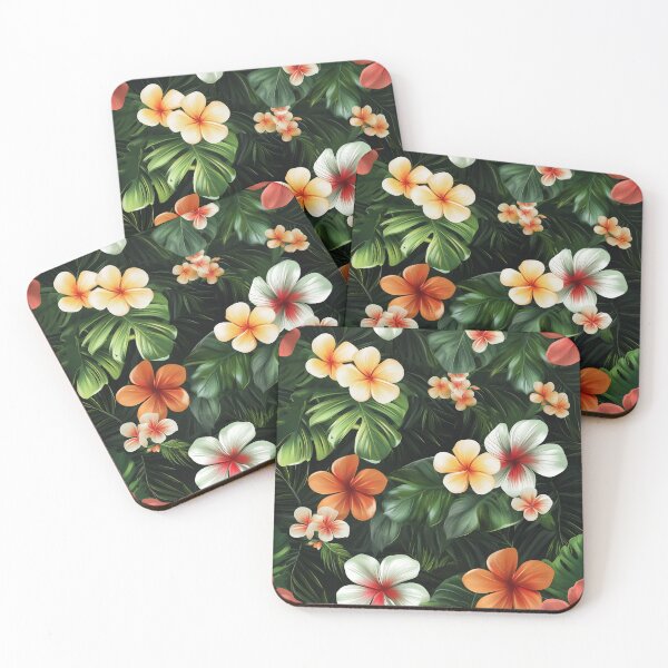 Item preview, Hawaiian Tropical Floral Pattern designed and sold by wildvibe.