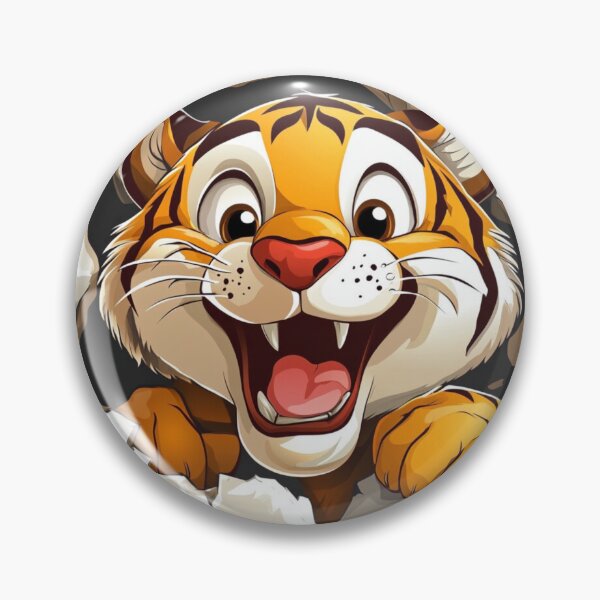 Item preview, Cute Tiger Wall Breaker designed and sold by NicolasGlowArt.