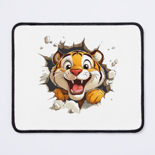 Item preview, Cute Tiger Wall Breaker designed and sold by NicolasGlowArt.