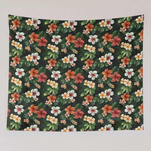 Item preview, Hawaiian Tropical Floral Pattern designed and sold by wildvibe.