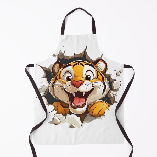 Item preview, Cute Tiger Wall Breaker designed and sold by NicolasGlowArt.
