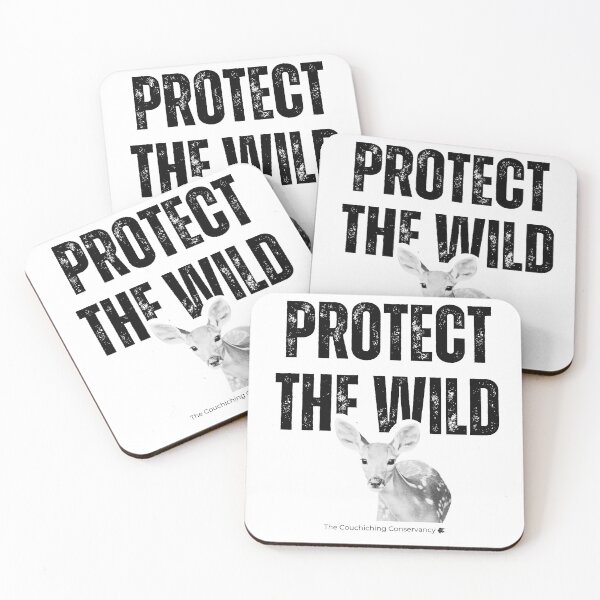 Item preview, Protect the Wild- Deer designed and sold by Couchiching Conservancy.