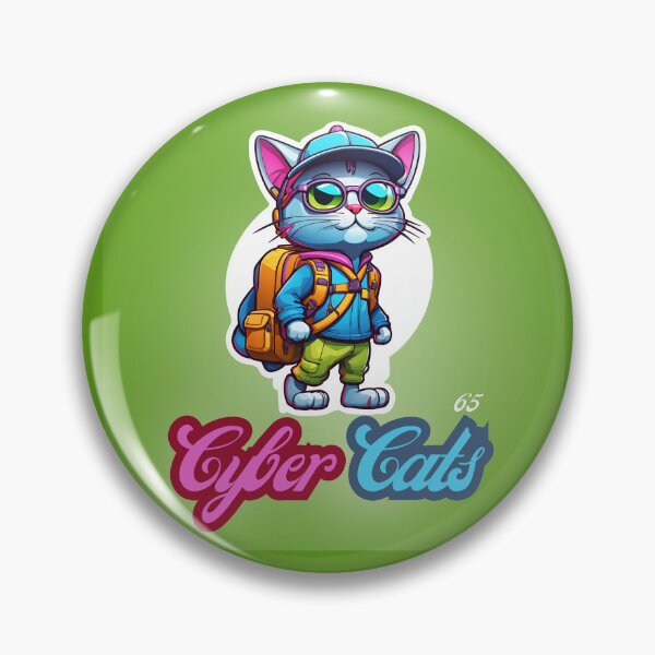 Item preview, Cyber Cats - Cyber Cat 36 designed and sold by Monika Turemka.