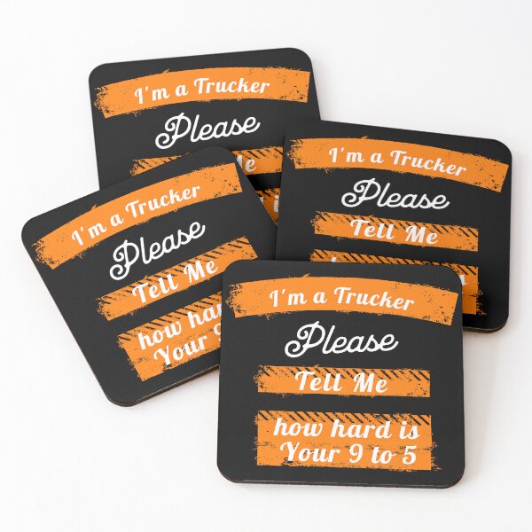 Item preview, Hard working Trucker designed and sold by Dago345.